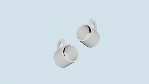 Coffee Mug Earrings