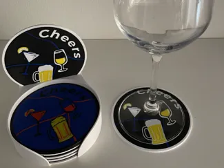 Sottobicchieri vino