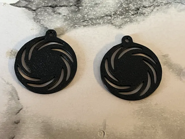 swirl earrings