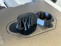 PETG: 0.16mm layer, 5 walls, 40% infill, two plates