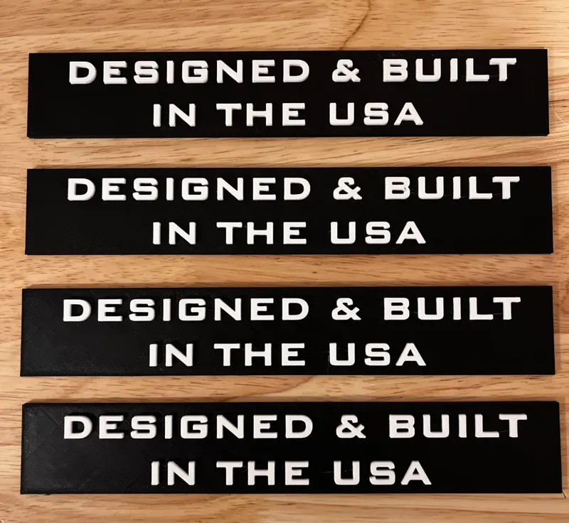 Made in the USA Label