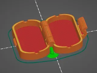 Filament Dust Filter 3D view 2