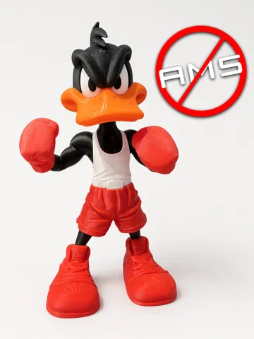 Accesorio para impresora 3D: Pato Lucas Boxeador - NO AMS — vista de referencia 2
