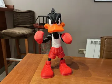 Accesorio para impresora 3D: Pato Lucas Boxeador - NO AMS — vista de referencia 3