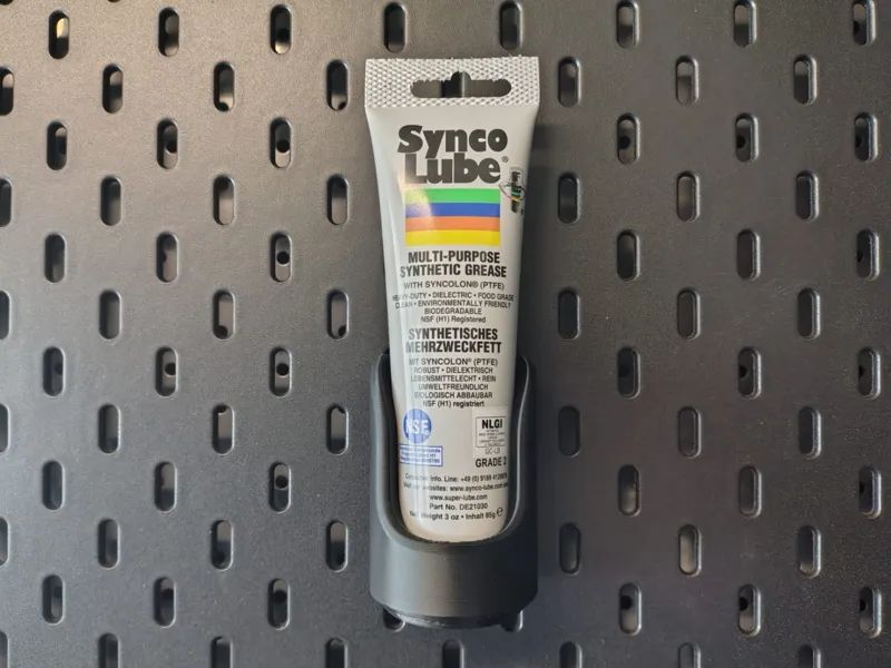 Skadis holder for Synco Lube grease 