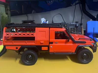 Mangniu MN82 modification: Australian overland style rear bed with matching luggage rack
