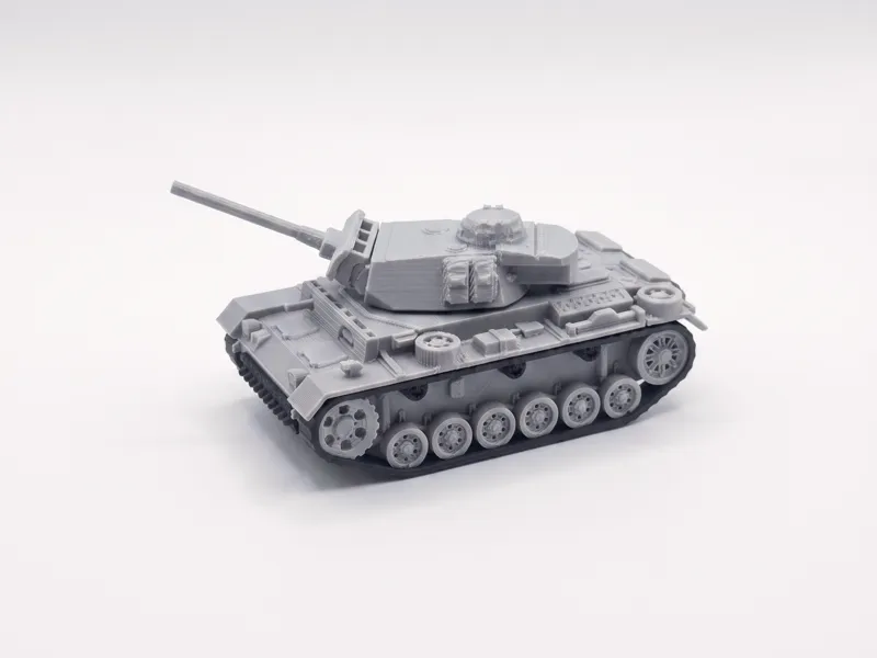 Panzer III Tank Model 1:72