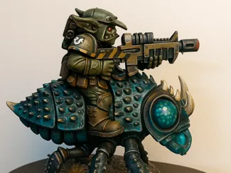 Sci-Fi Insect War Beetle Rider