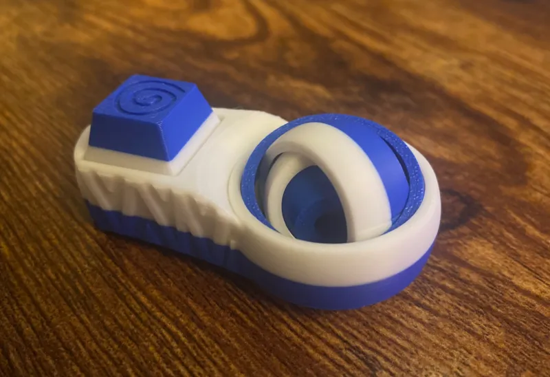 Keyboard Switch Gyro Fidget Spinner
