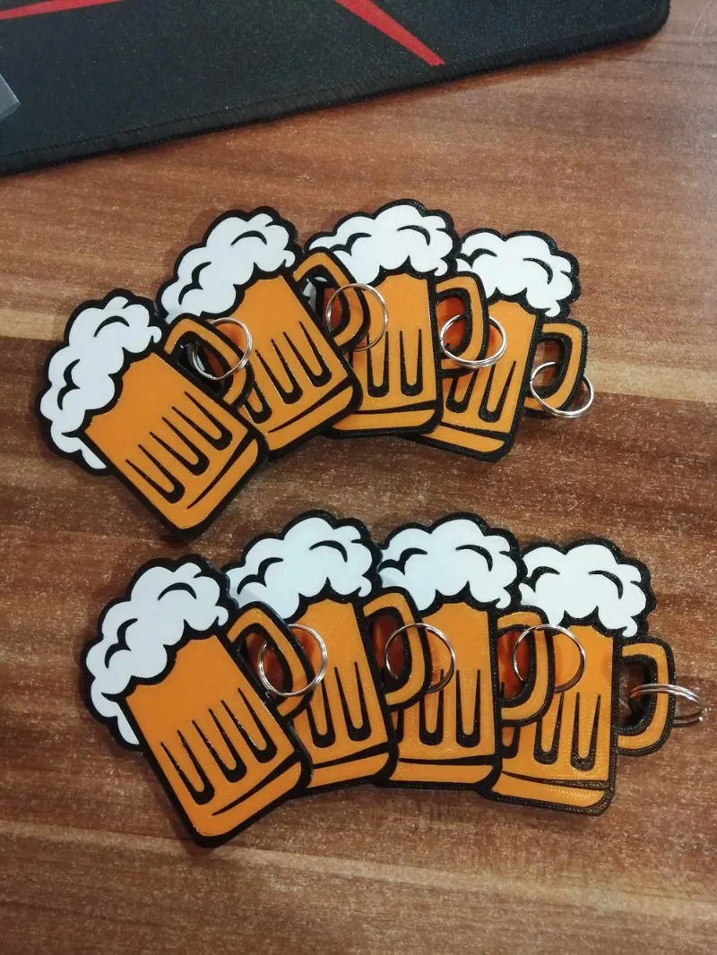 Beer Key Chain