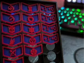 MTG Counters with Arena Symbols for Card Container