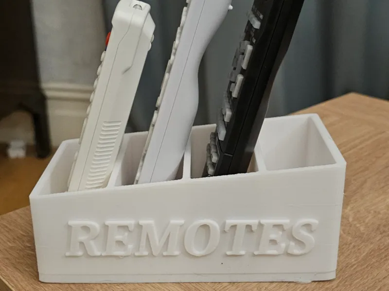 Rounded Remote Control Holder.
