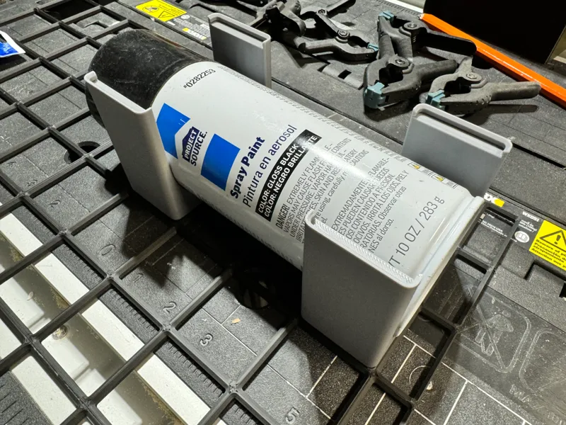 Gridfinity Spray Paint Can Mount
