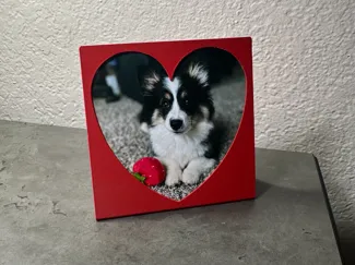4"x4" Heart Picture Frame