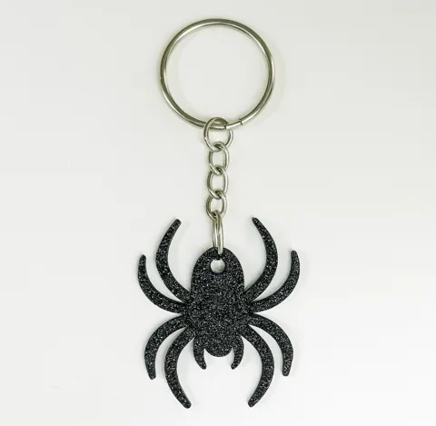 Halloween Spider/Spinne Keychain/Earrings/Ohrringe view 4