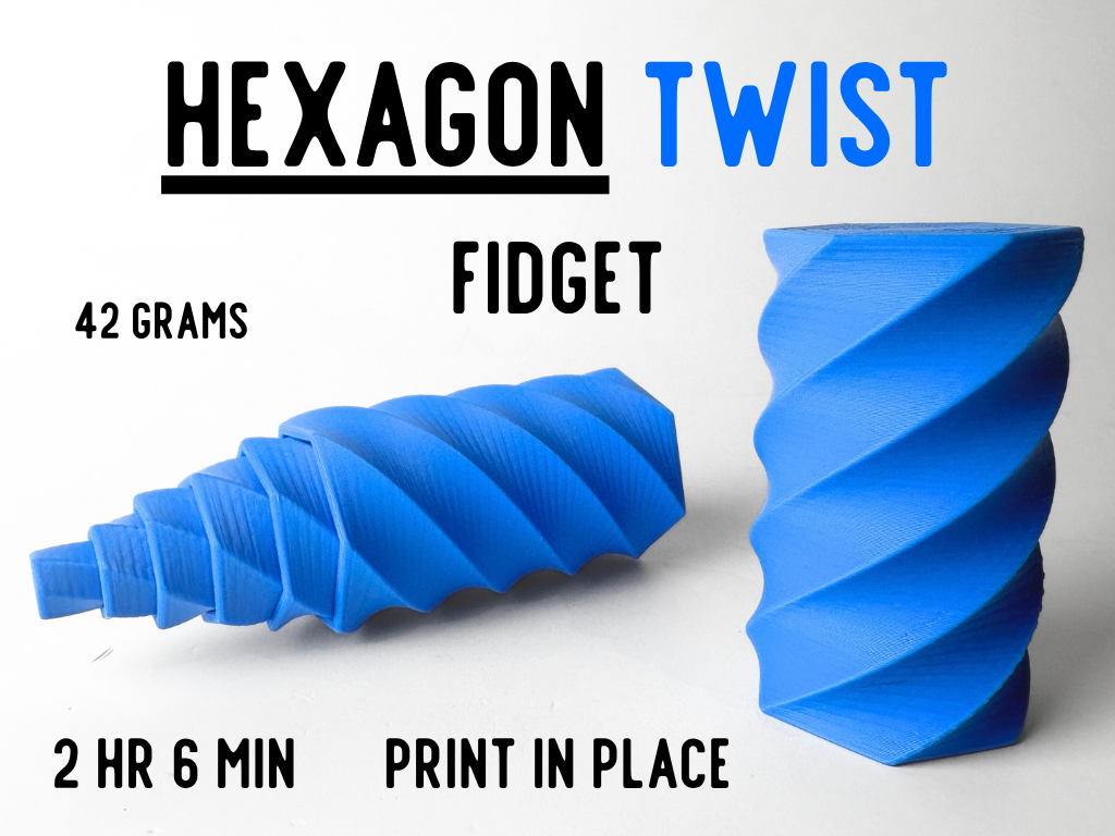 Hexagon Twist Fidget - PIP - 1