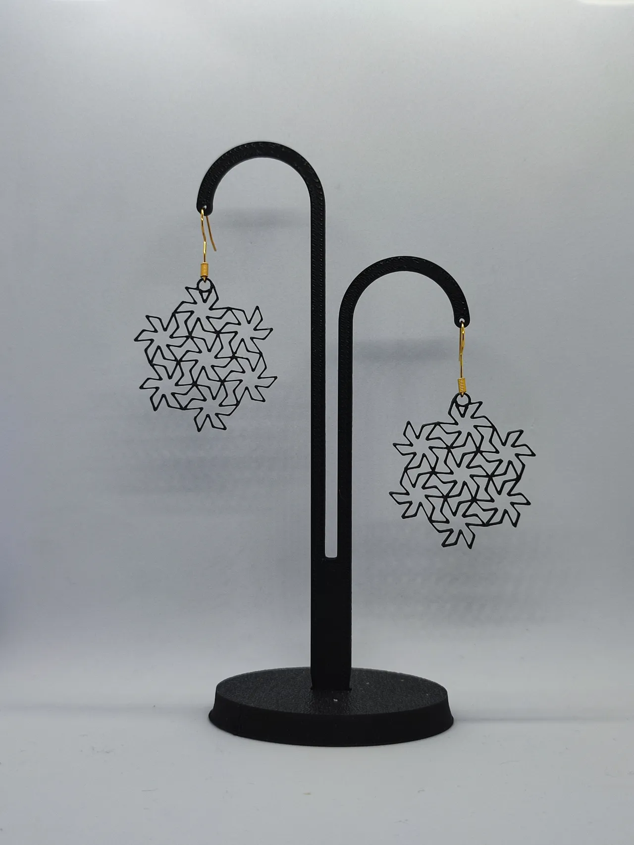 Aretes Copo Geométrico view 2