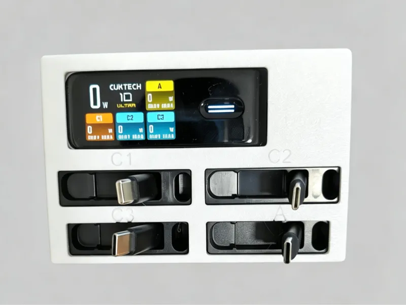 酷态科10 号充电器 Ultra改桌面充电站 120W 4线版