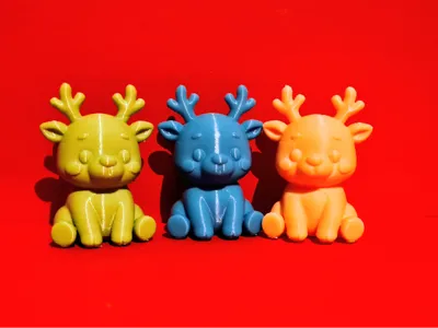 Cute Mini Reindeer