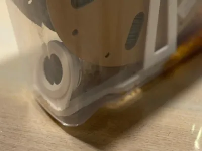 Filament Spool Holder for 4L Cereal Boxes