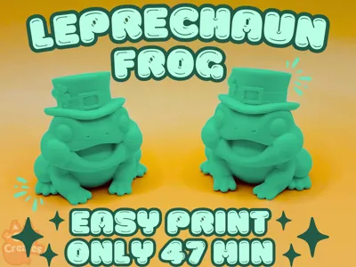 Leprechaun Frog [Easy Print!]