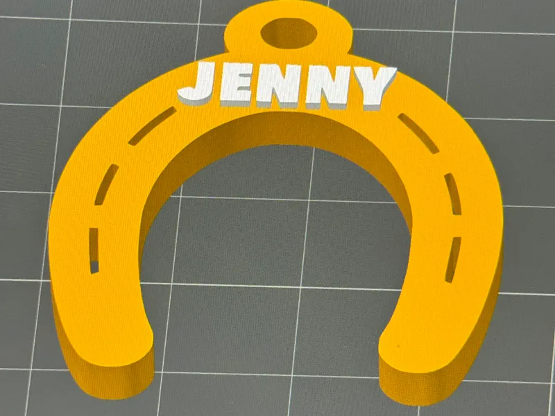 Horseshoe keychain