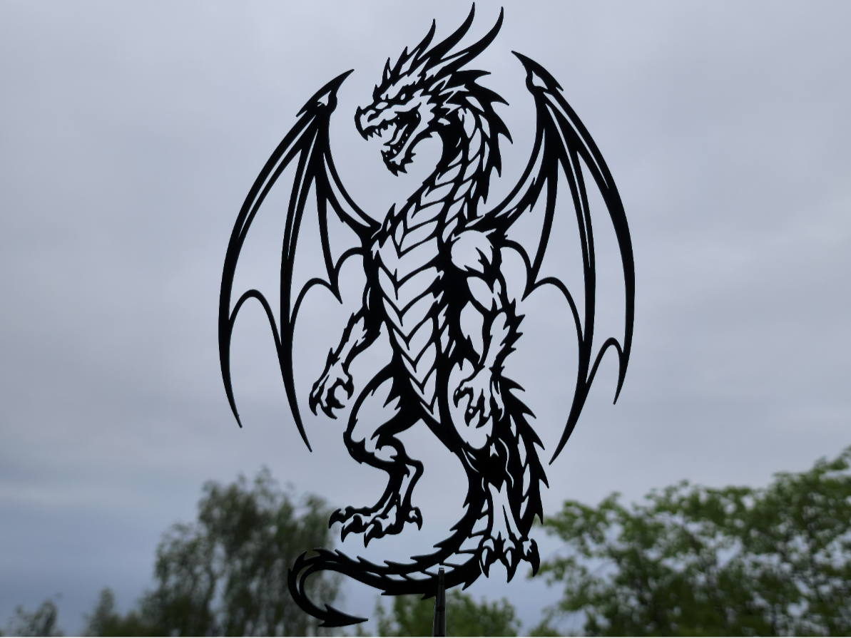 Fantasy Dragon 2D Wall Art