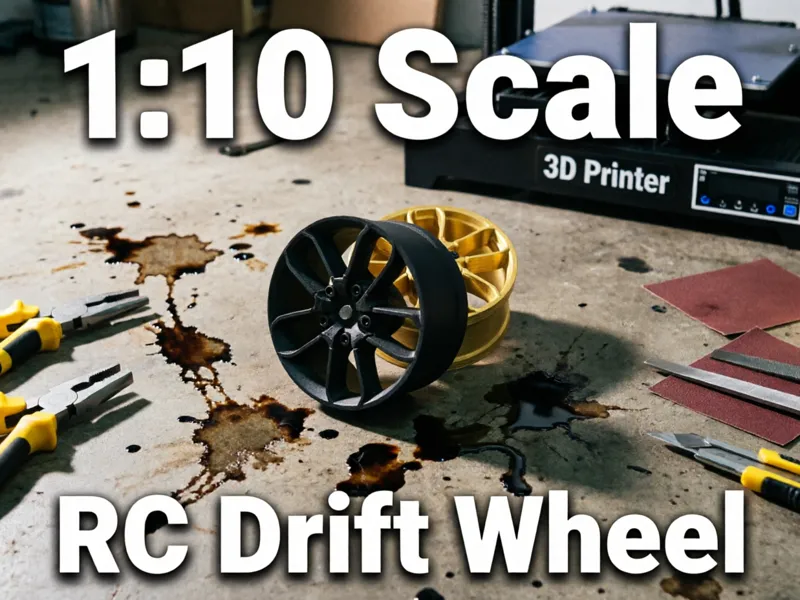 RC Drift Wheel 1:10 scale Porsche