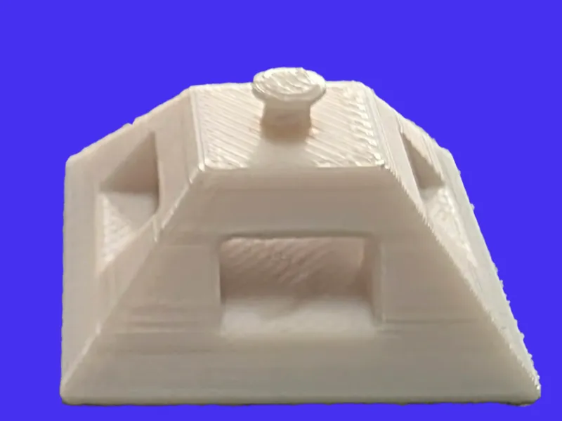 cable tie with screw head mount