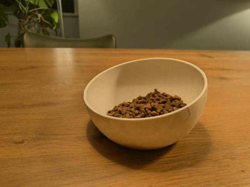 Ergonomic cat feeder