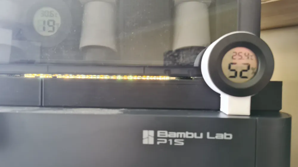 Remix Bambu LAB P1P / P1S External Hydrometer with temperature