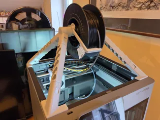 Top spool holder for P2S