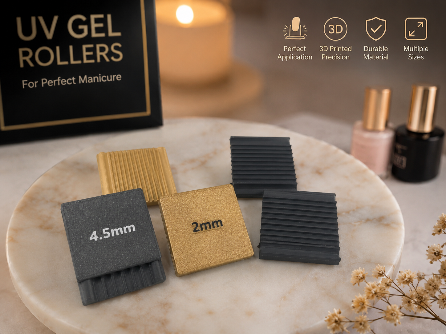 UV Gel Ball Rollers – Create Perfect Gel Balls - 1