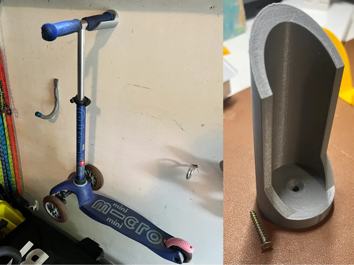 Support mural pour Micro Mini Kickboard Scooter - Modèle d'Impression ...