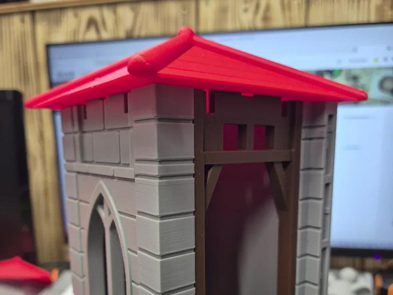 Playmobil Turmdach Flach im Mediterranen Stiel