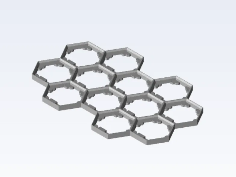 Hextraction Board Extension 5x12