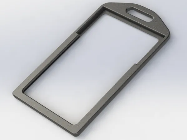 Porte-badge minimaliste