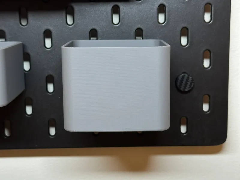 60mm Tall Container for Ikea Skadis