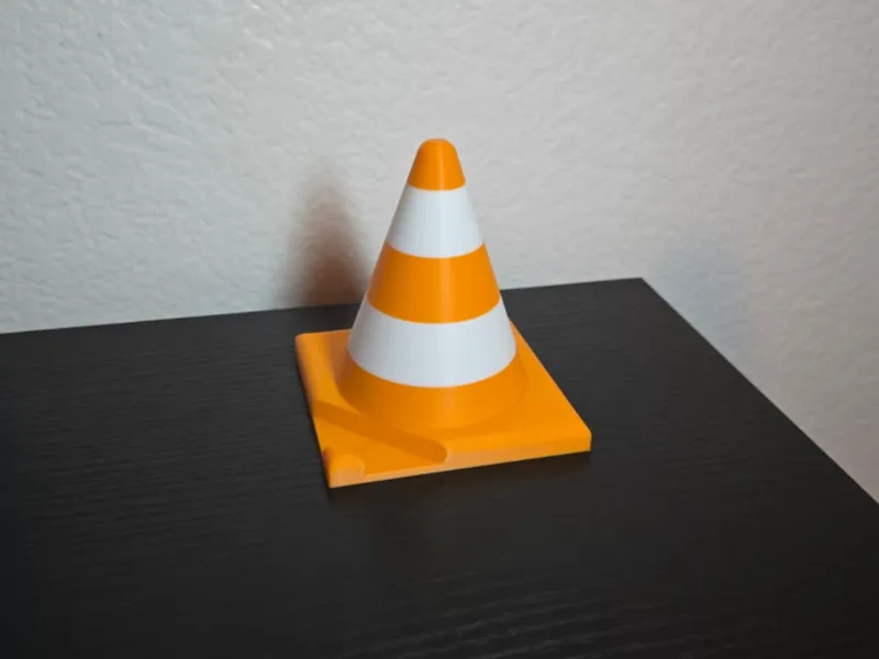 Traffic Cone Phone Stand