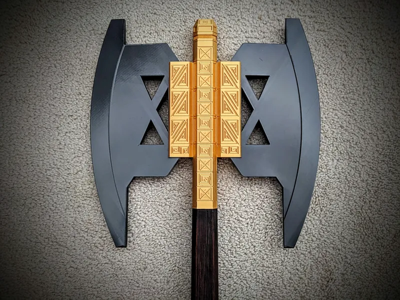 Gimli's Double Bladed Axe