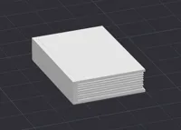 Flat spine - 0.2mm layer, 2 walls, 10% infill