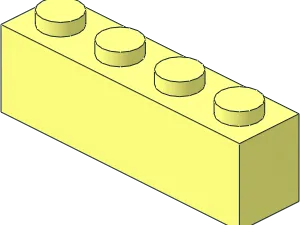 Brick Part 3010 - 1x4 brick