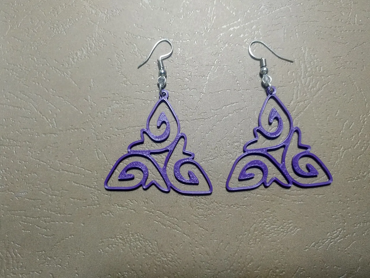 Petal Flame Earrings view 2