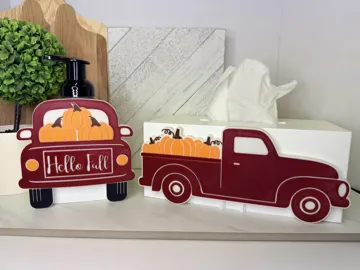 Tapa o cubierta: Interchangeable Cover - Fall Red Truck — vista de referencia 5