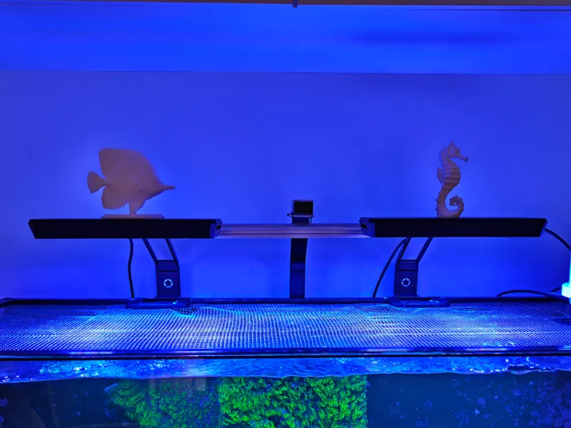 Soporte barra Led acuario