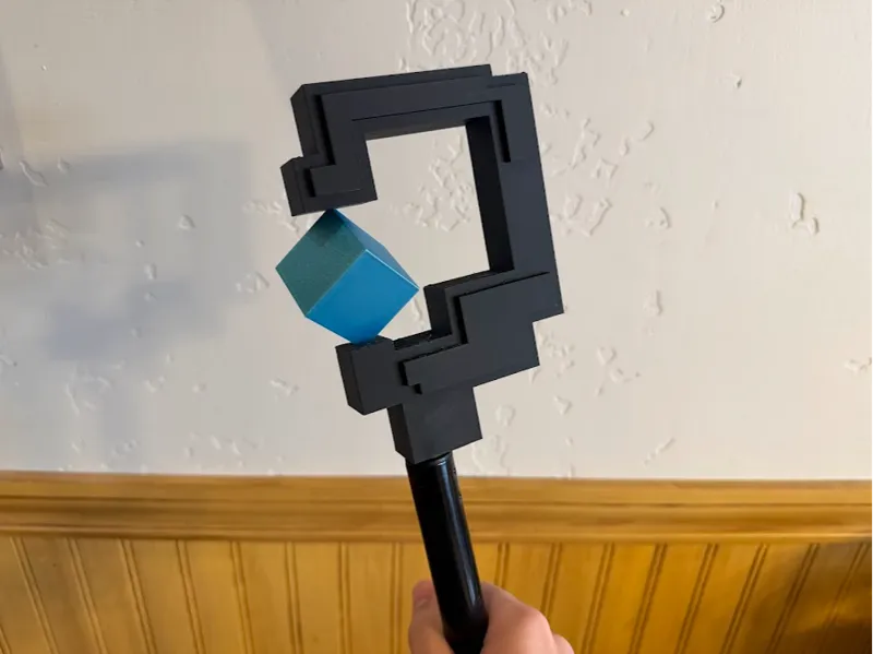 Malgosha Staff head w/ Orb of Dominance(Minecraft)