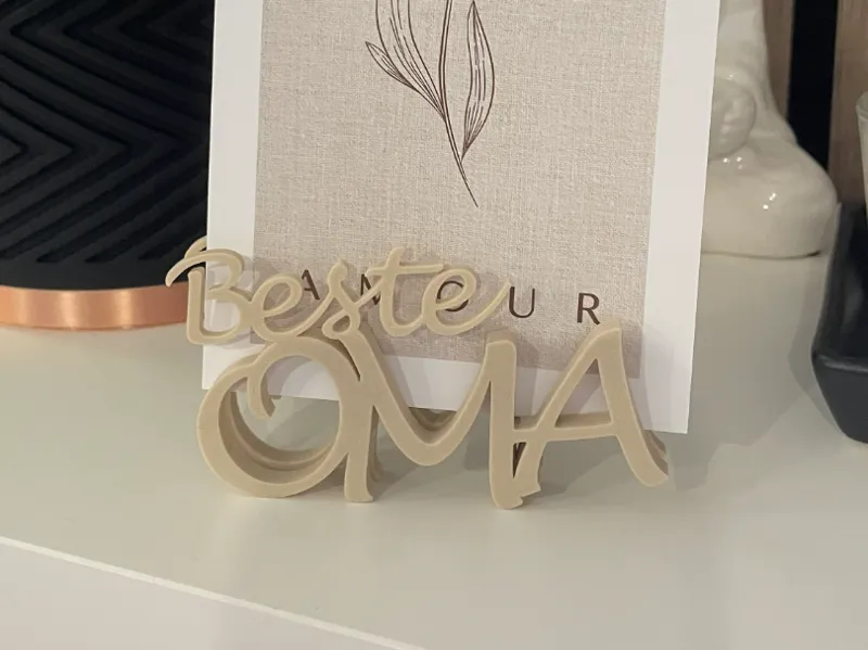 Beste Oma 10 * 15cm photo holder