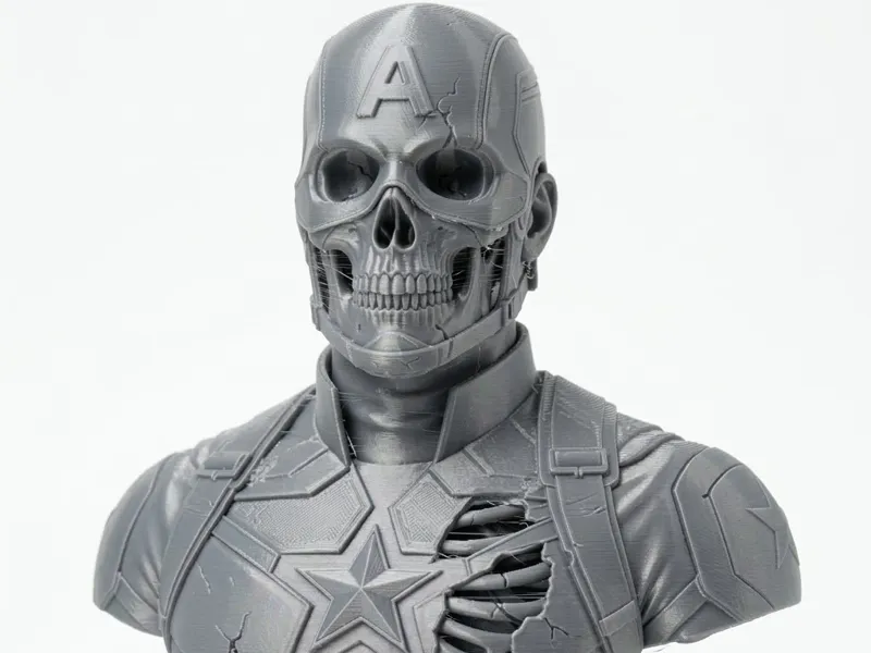 Capitan America (Marvel) - Bust Skull Collection