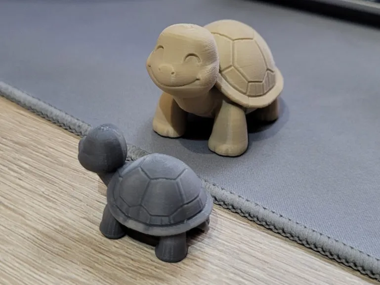 Cute little turtle George + keychain version