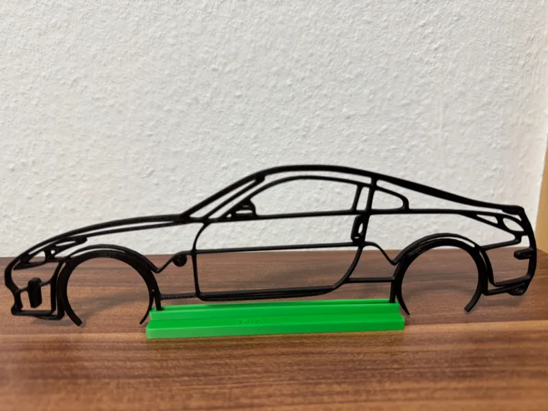 erhöhter Ständer 350Z desk art
